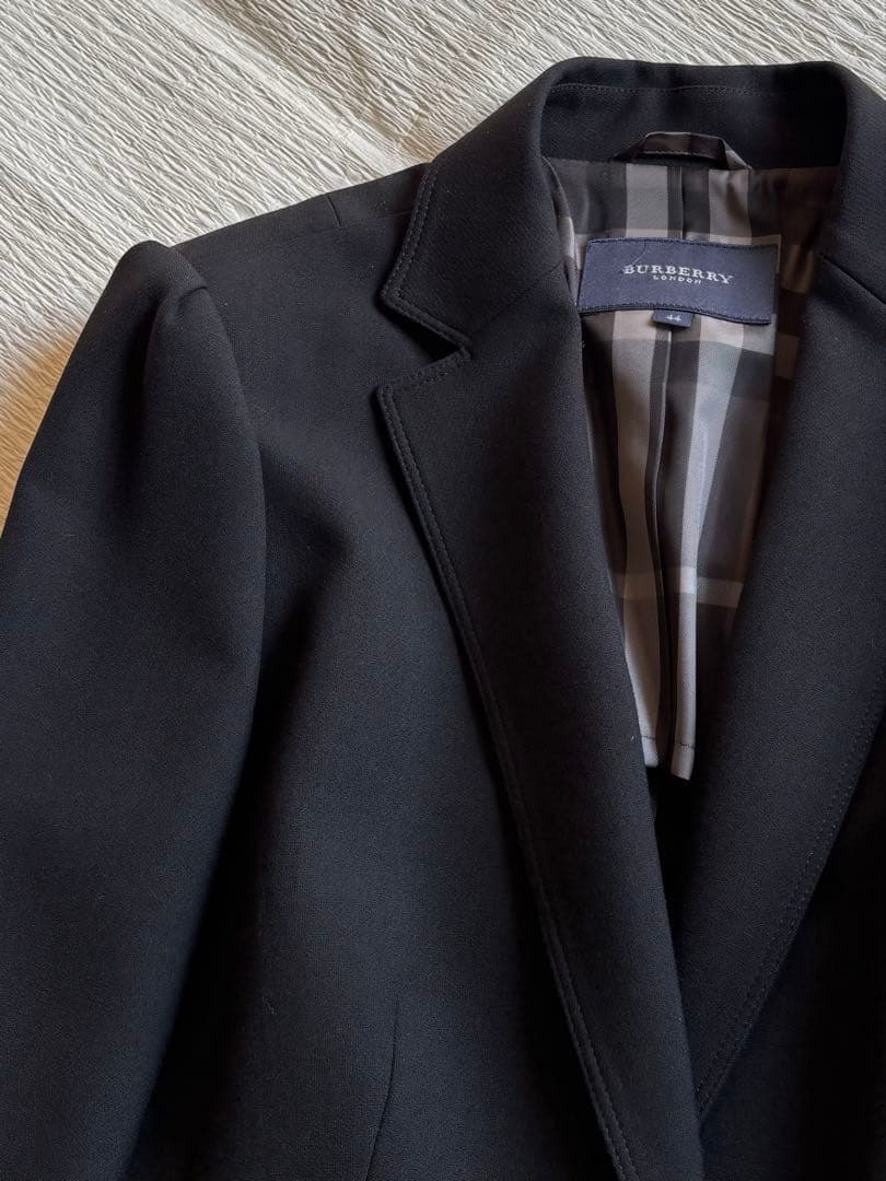 Burberry テーラードジャケット 44 ブラック