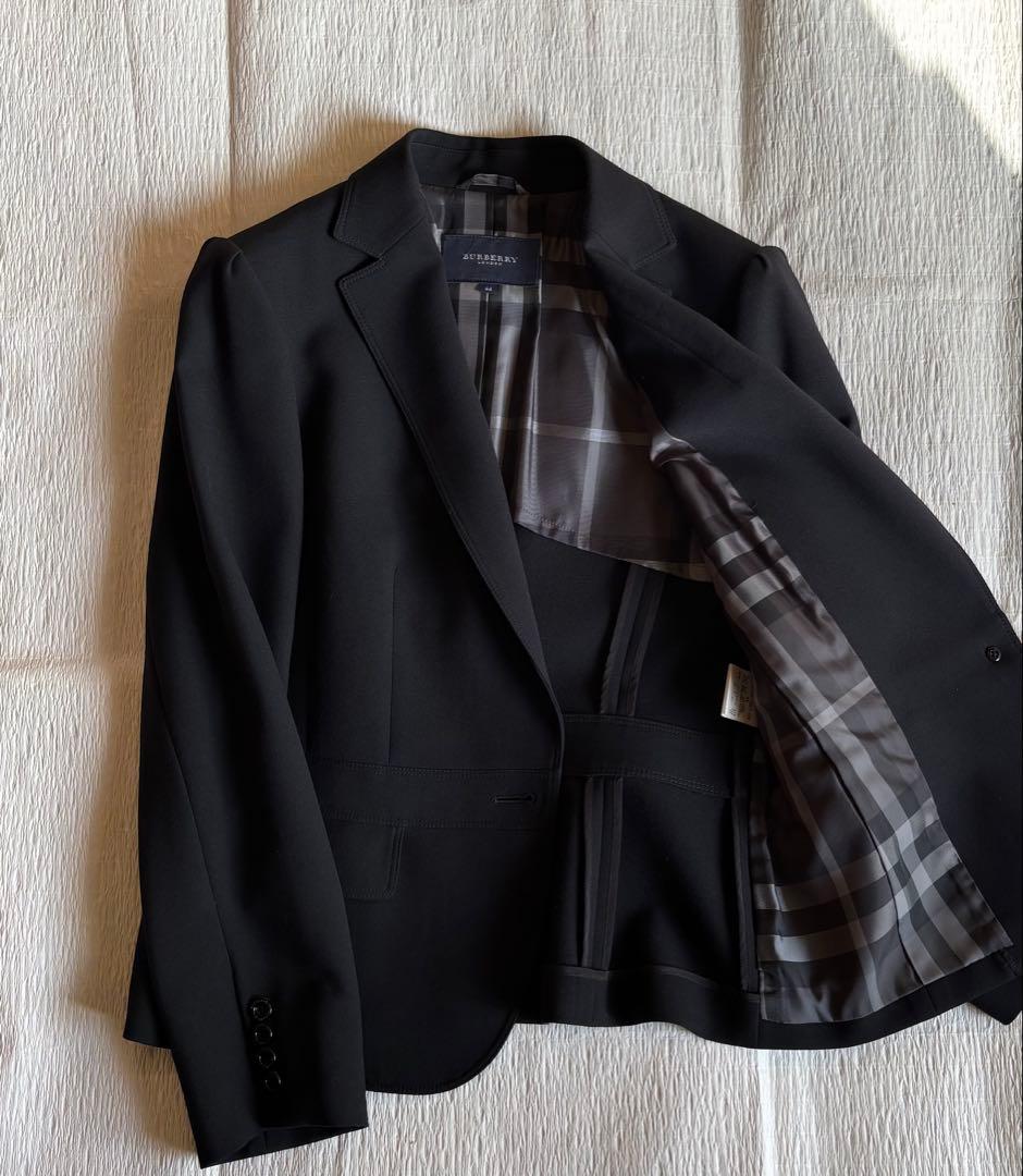 Burberry テーラードジャケット 44 ブラック