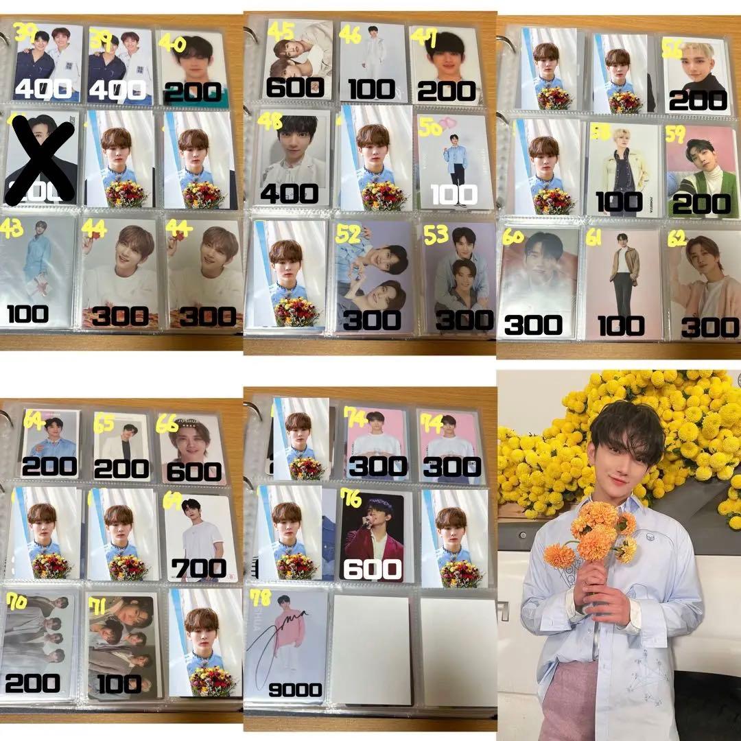 SEVENTEEN トレカ エスクプス ジョンハン ジョシュア ジュン ホシ