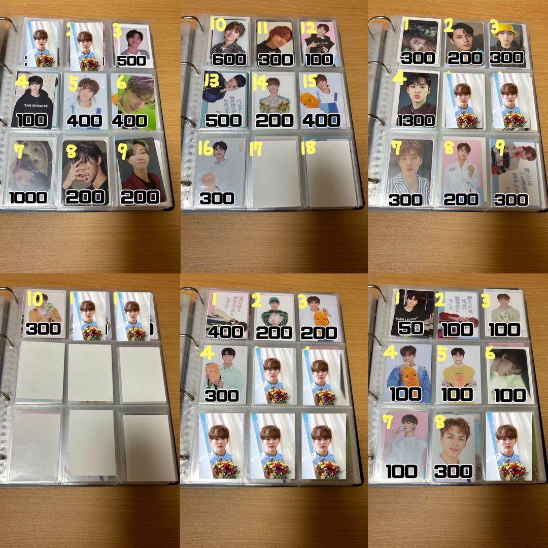 SEVENTEEN トレカ エスクプス ジョンハン ジョシュア ジュン ホシ