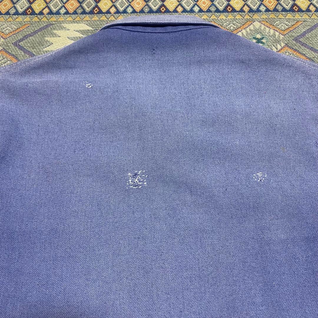 右*肘様 40s-50s ユーロEURO WARK JACKET コットンツイル