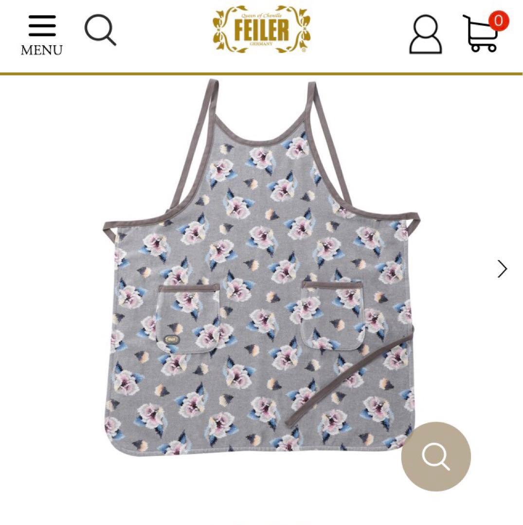 フェイラー　ローランサン　エプロン