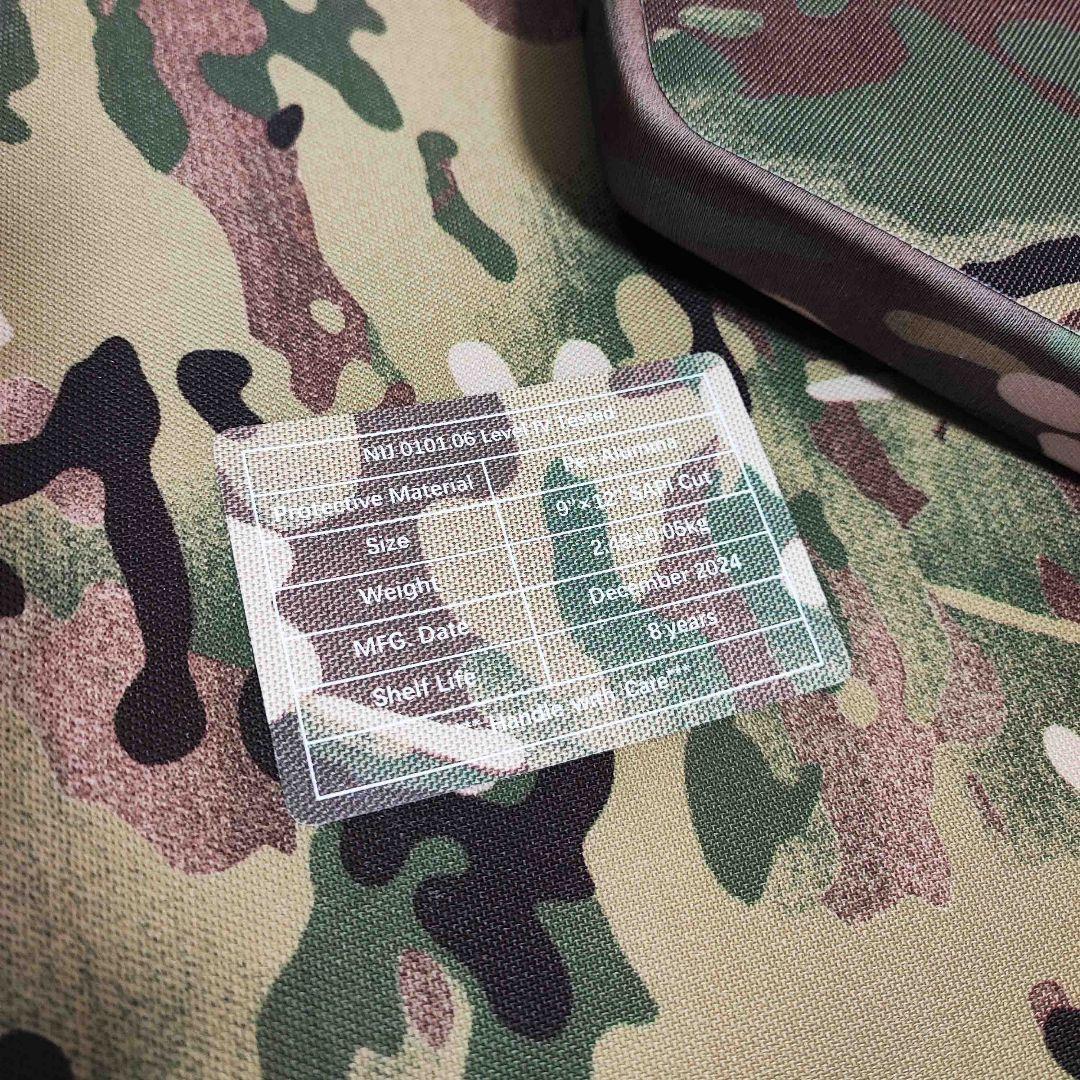 NIJ IV 防弾プレート レベル４ ２枚 Sサイズ マルカチム ウ軍特注品