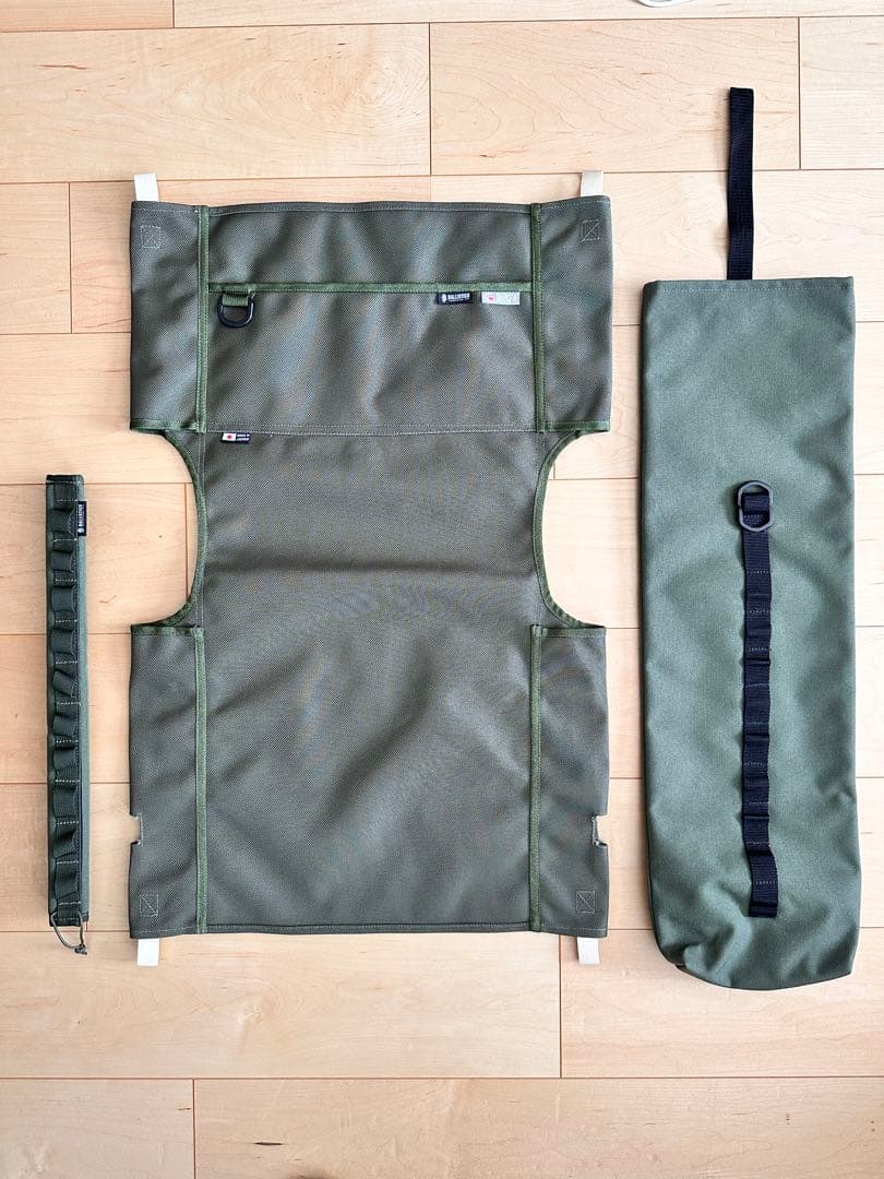 Ballistics マイスターシート＋パイプアンドハンドルカバー＋収納袋