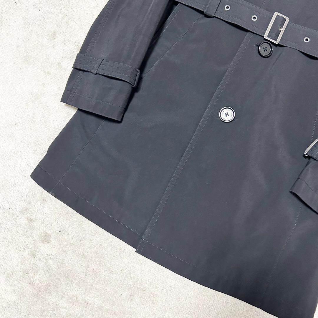 極美品　バーバリーブラックレーベル　トレンチコート　ライナー付き　ノバチェック