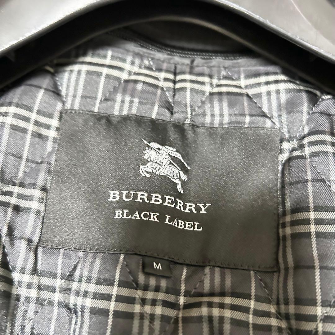 極美品　バーバリーブラックレーベル　トレンチコート　ライナー付き　ノバチェック