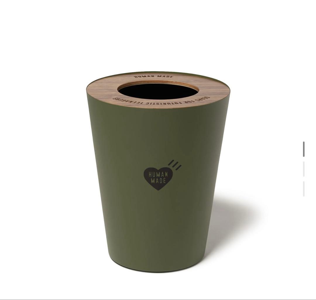 HUMAN MADE オリーブグリーン ごみ箱