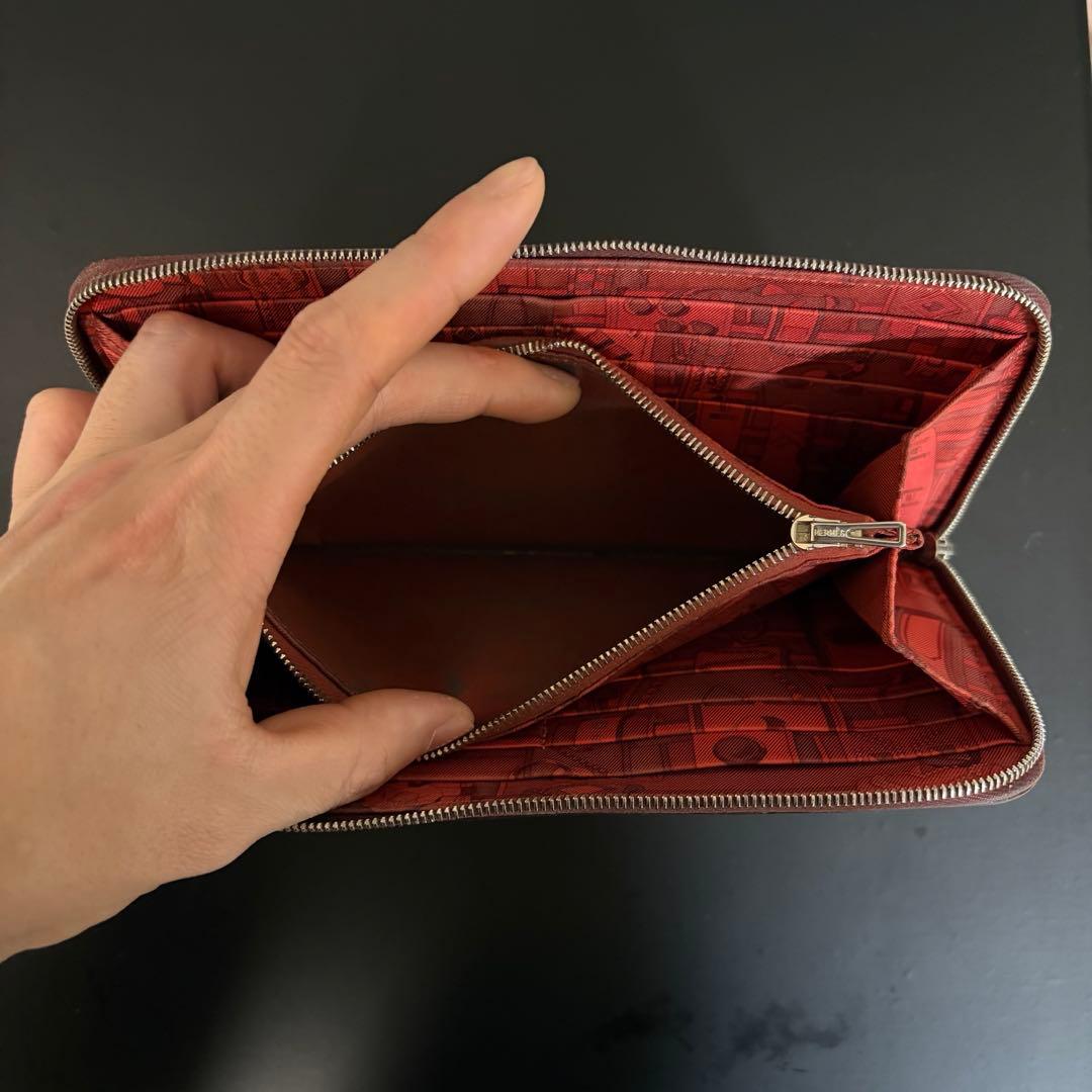 HERMES アザップロング シルクイン ボルドー ◻︎I刻印