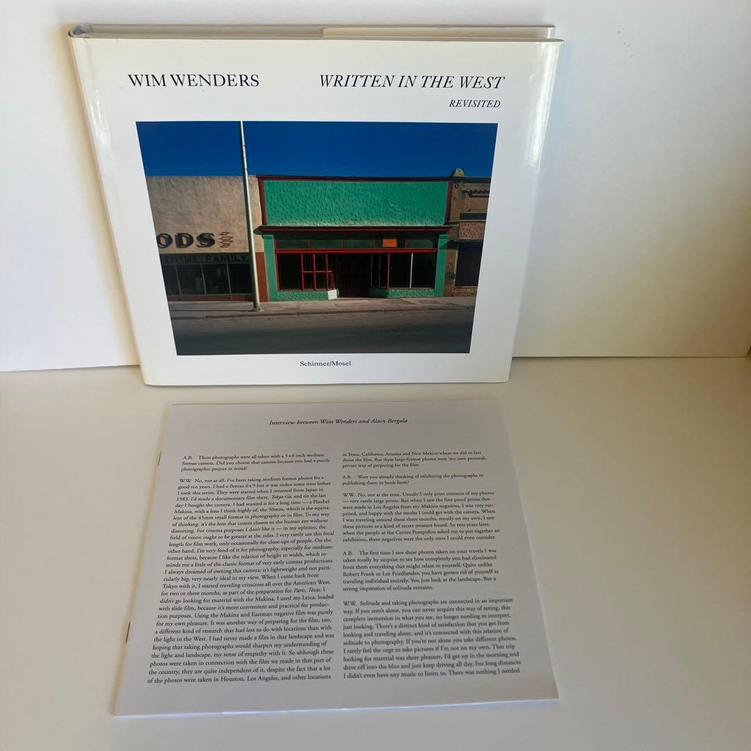 アート・デザイン・音楽 Wim Wenders Written in the West