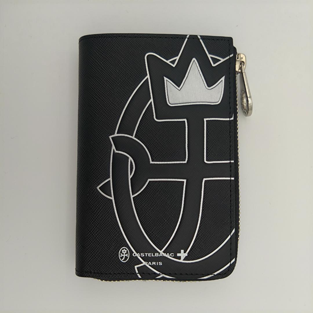 カステルバジャック 財布 二つ折り ミドルウォレット ウプラ ファスナー