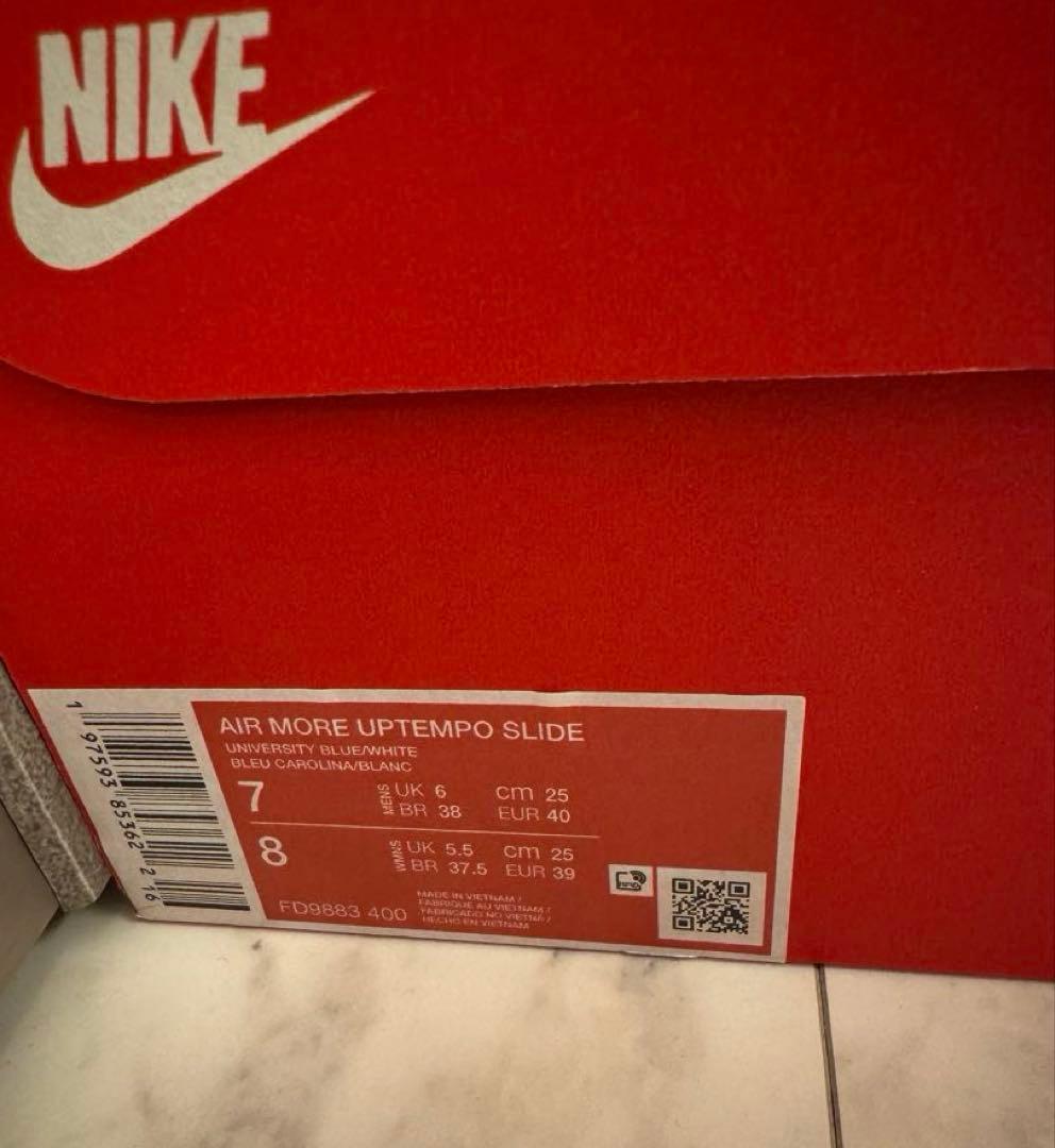 NIKE MORE UPTEMPO SLIDE モアテン　サンダル　新品　未使用