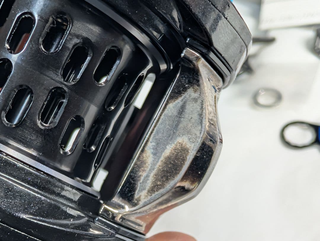 アブガルシア　管553GP　レボ LTX BF8 右ハンドル　カスタム品？