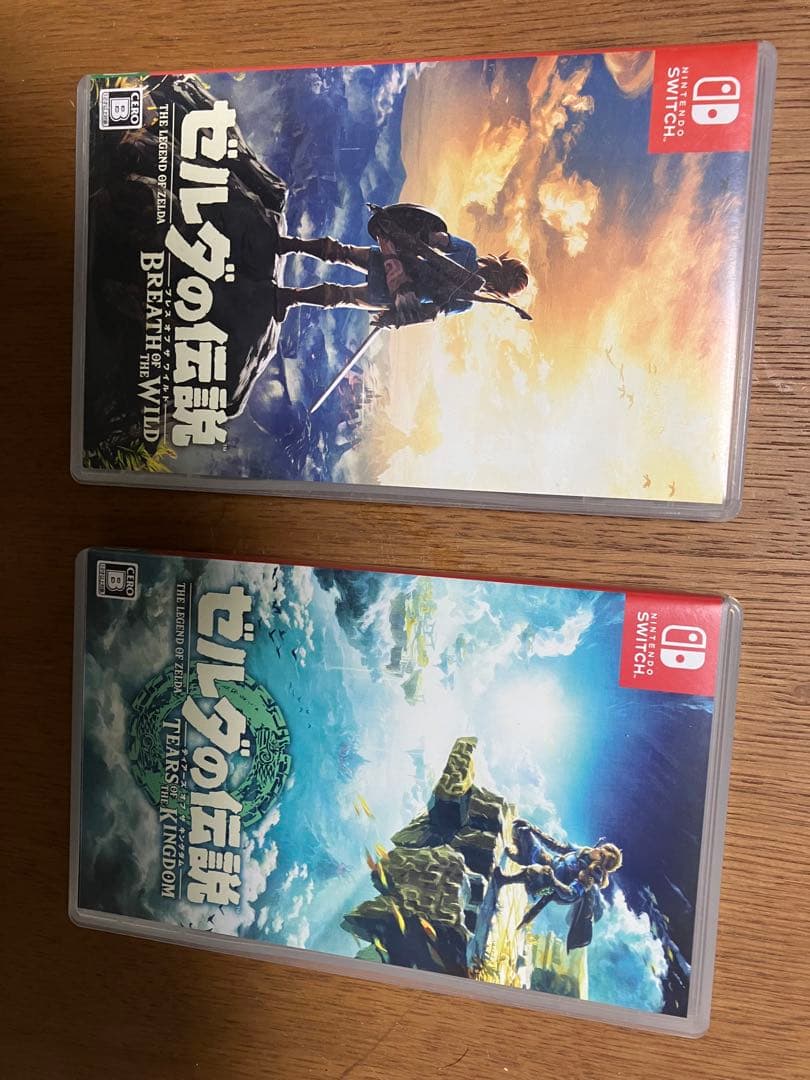 ゼルダの伝説 ブレス オブザ ワイルド ティアーズ オブ ザ キングダム セット