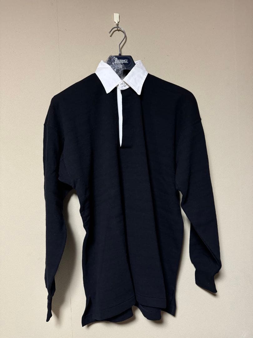 comoli ラガーシャツ