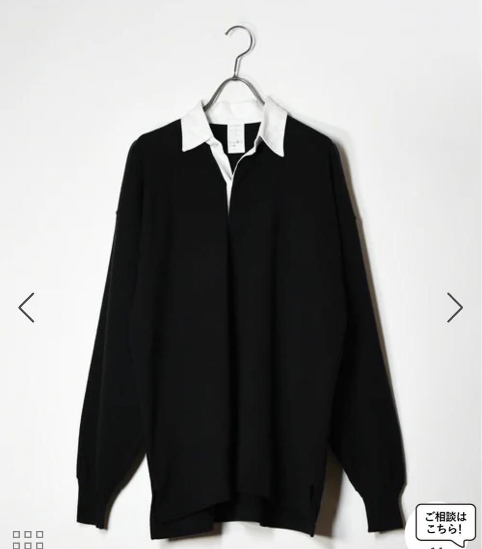 comoli ラガーシャツ