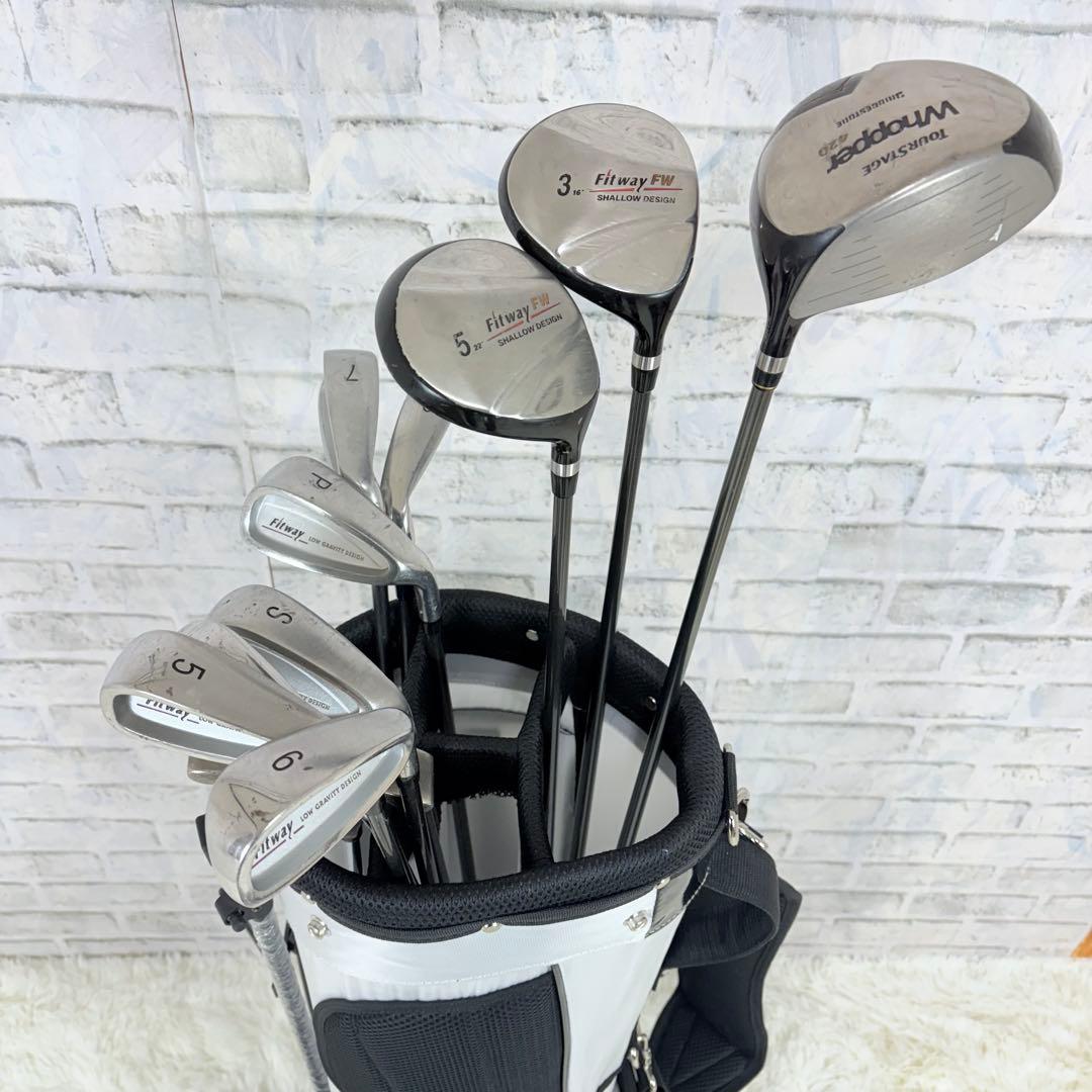 Tourstage FITWAY メンズクラブセット 11本 バッグほぼ未使用