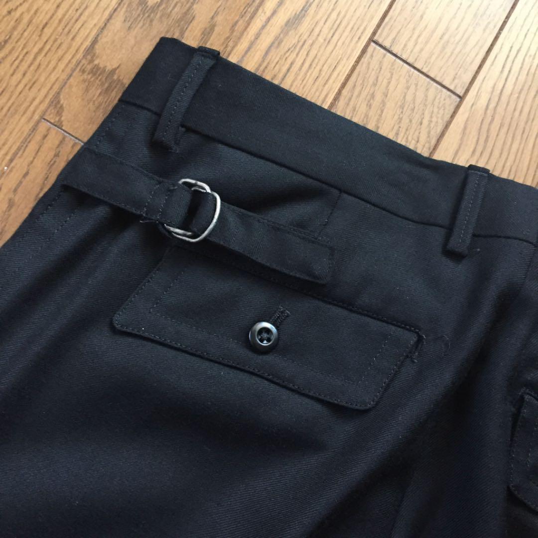 サージュデクレ スラックス パンツ ブラック