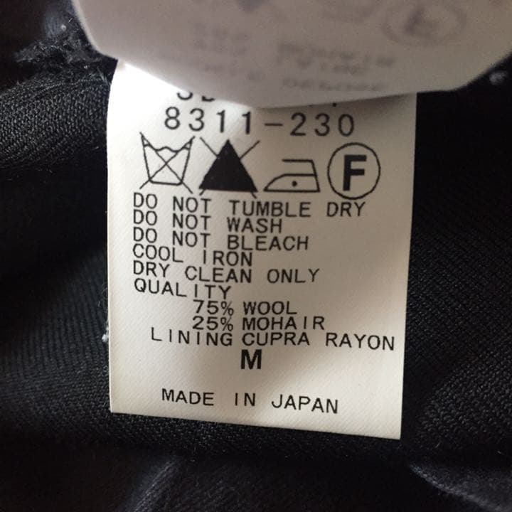 サージュデクレ スラックス パンツ ブラック