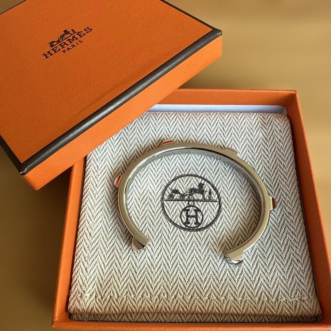 【新品未使用】HERMES アテナ　バングル　 ATHENA BANGLE