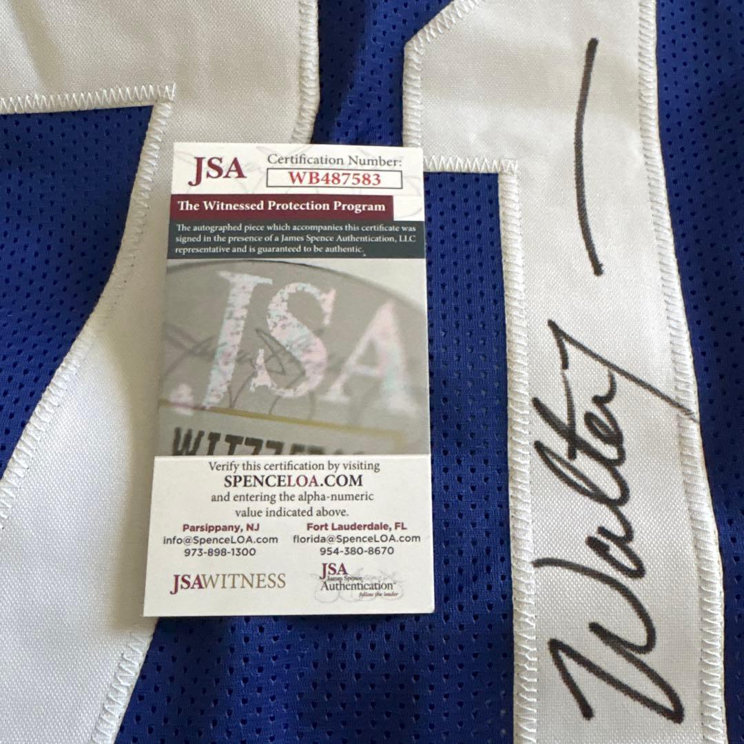 NFL シーホークス ウォルター・ジョーンズ サイン入りユニフォーム HOF