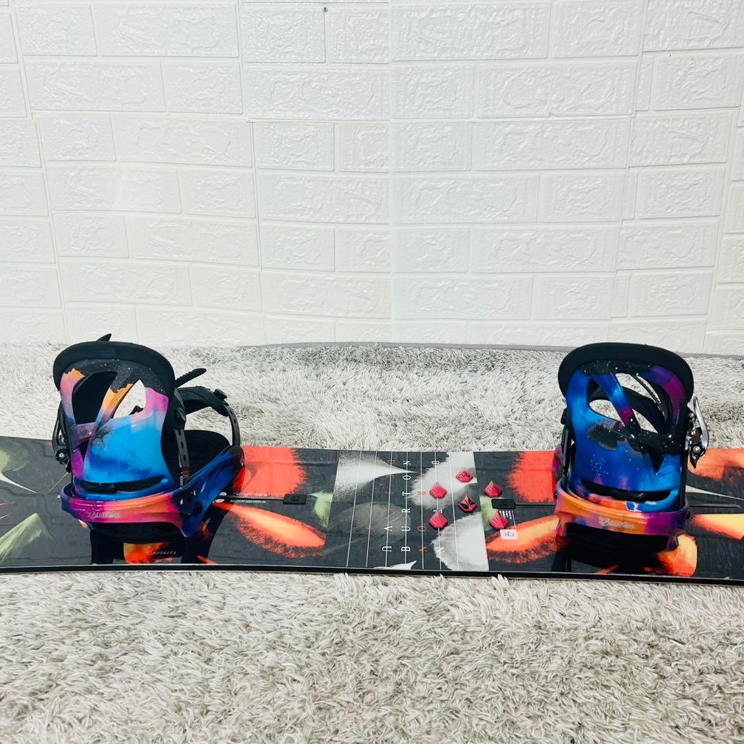 【初心者おすすめ 】 バートン　デジャブ　スノーボード　セット 138cm