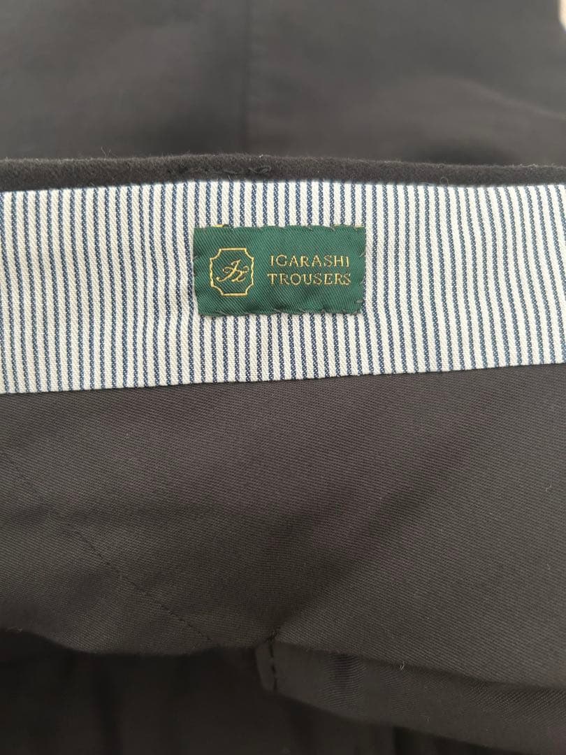 c*z様 イガラシトラウザーズ　ブラックモールスキンIGARASHI TROUS