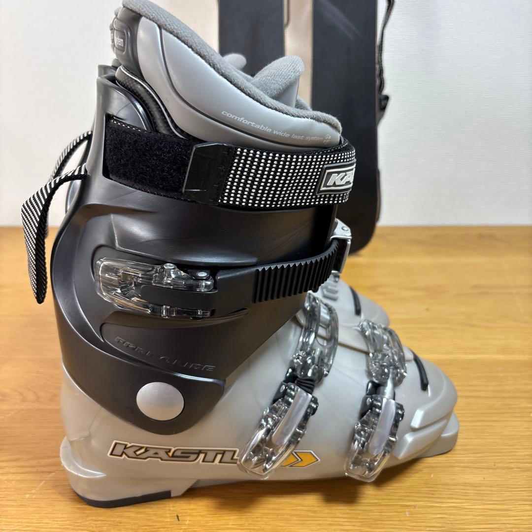メンズ　ショートスキーセット　ケース25-25.5cm SALOMON ブーツ付
