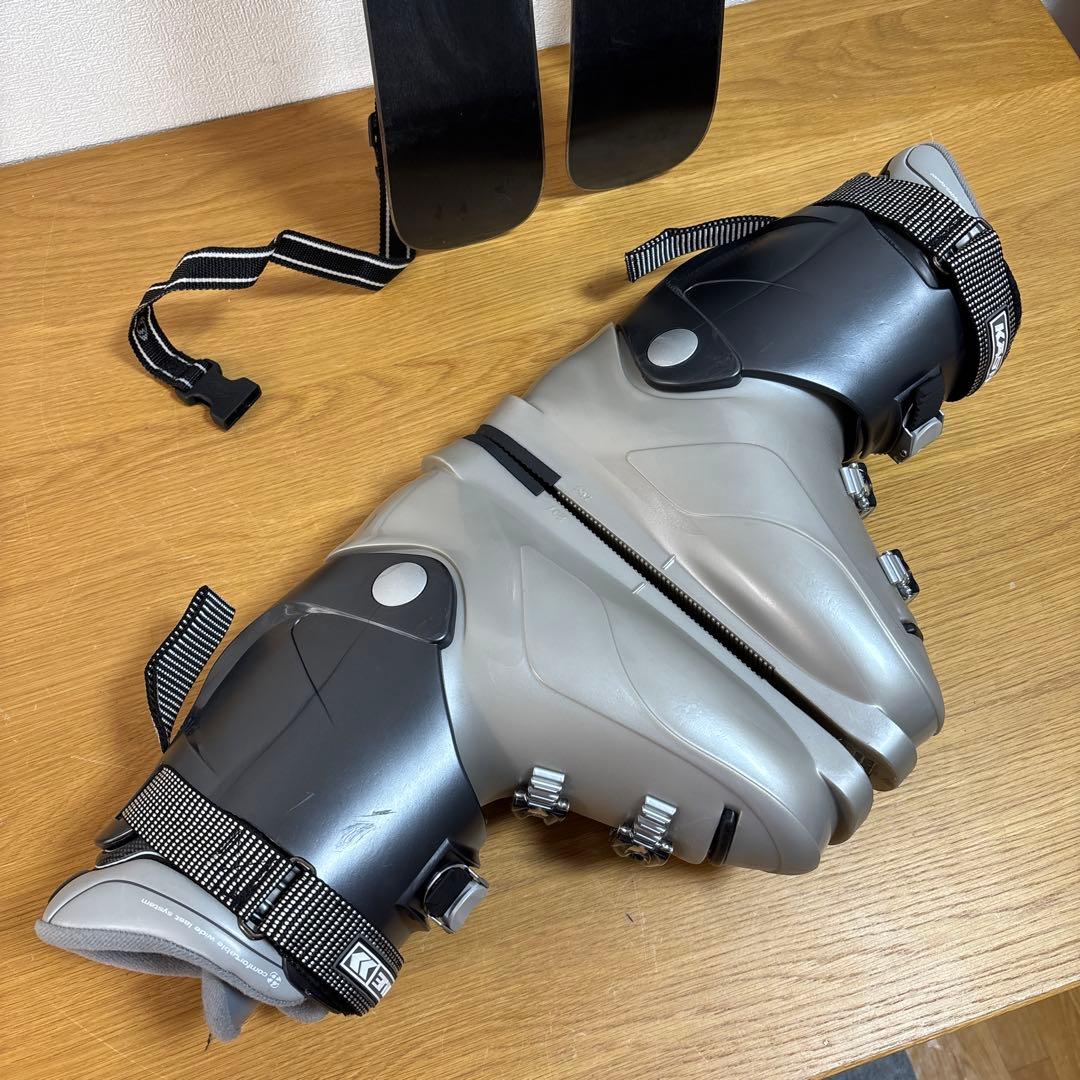 メンズ　ショートスキーセット　ケース25-25.5cm SALOMON ブーツ付