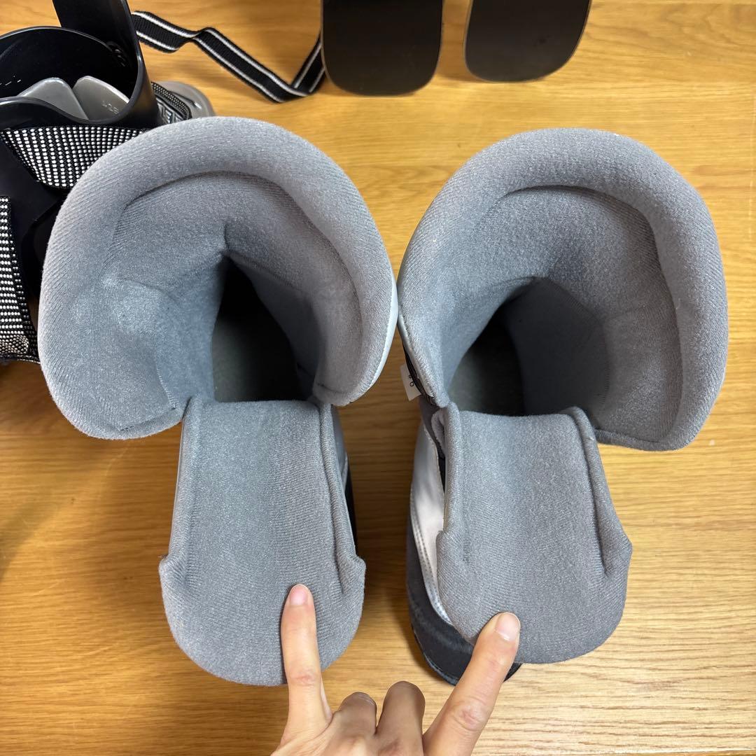 メンズ　ショートスキーセット　ケース25-25.5cm SALOMON ブーツ付