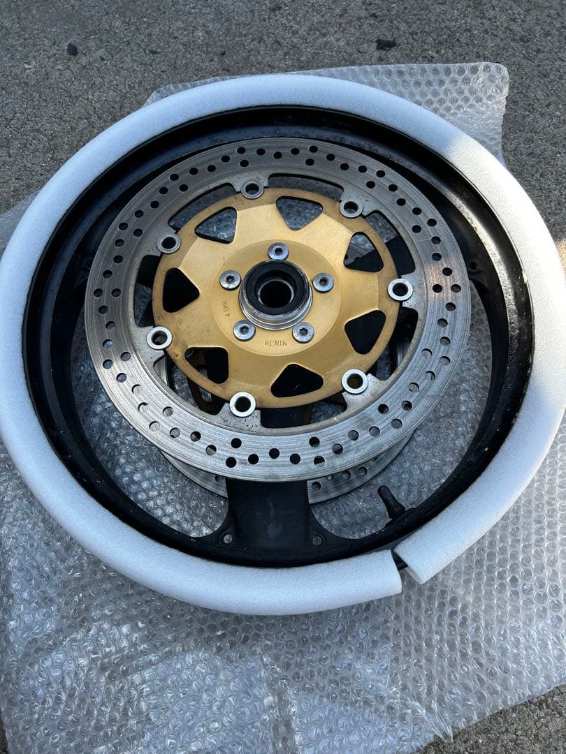 レンレンさん用　ZRX1200R 純正ホイール前後　ディスク　スプロケ付き