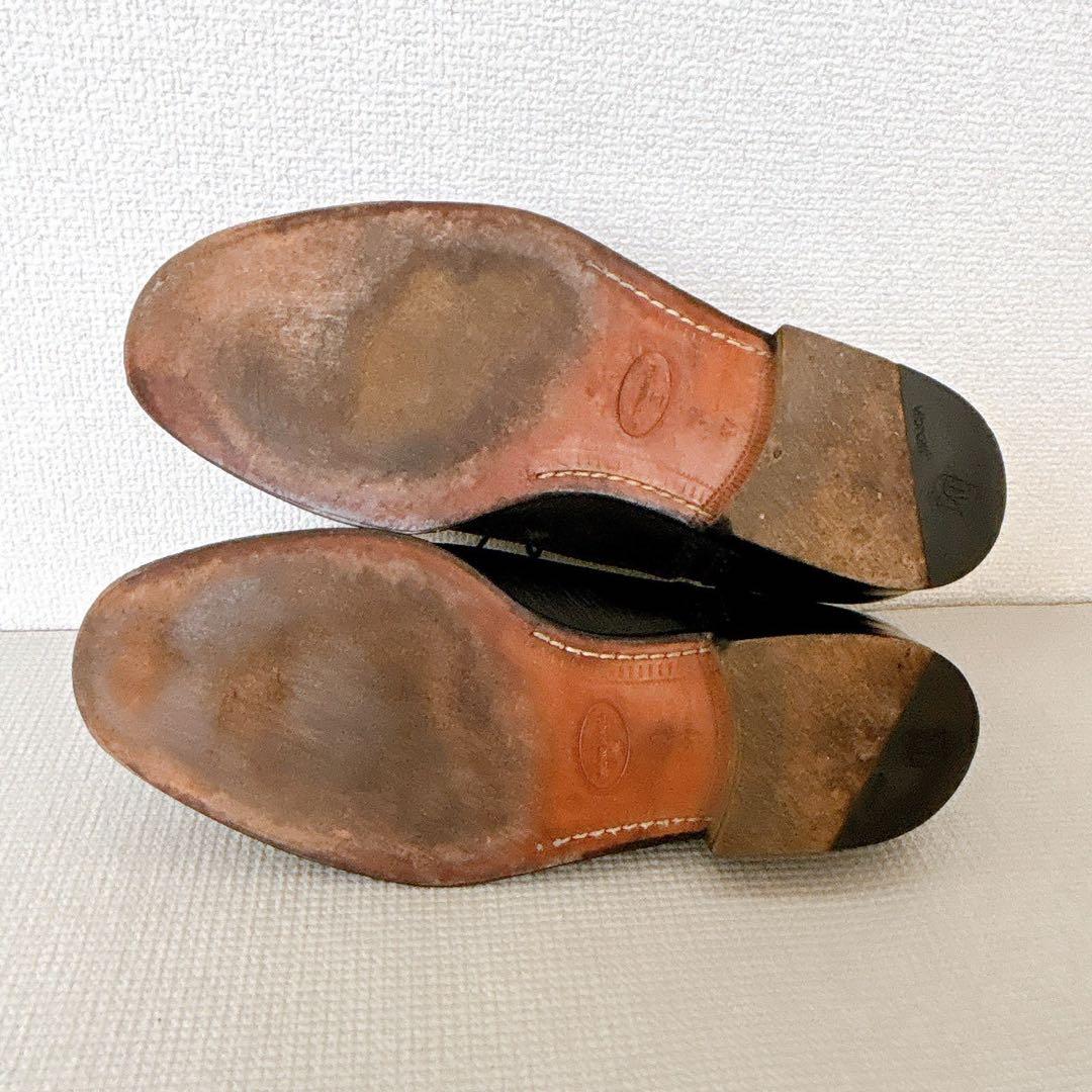 最高級✨️BRUNO MAGLI イタリア製 ストレートチップ ブラック 9W