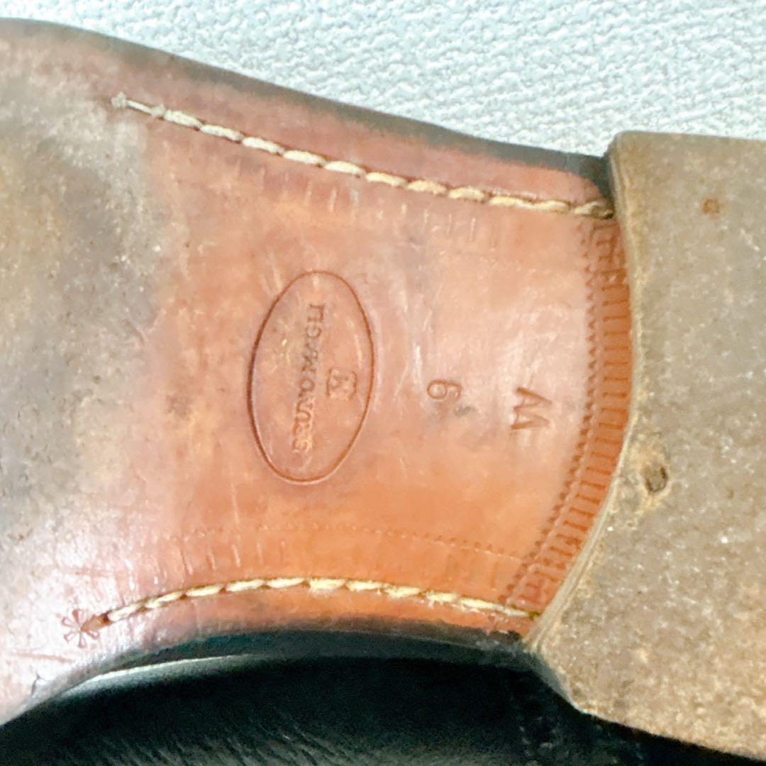 最高級✨️BRUNO MAGLI イタリア製 ストレートチップ ブラック 9W