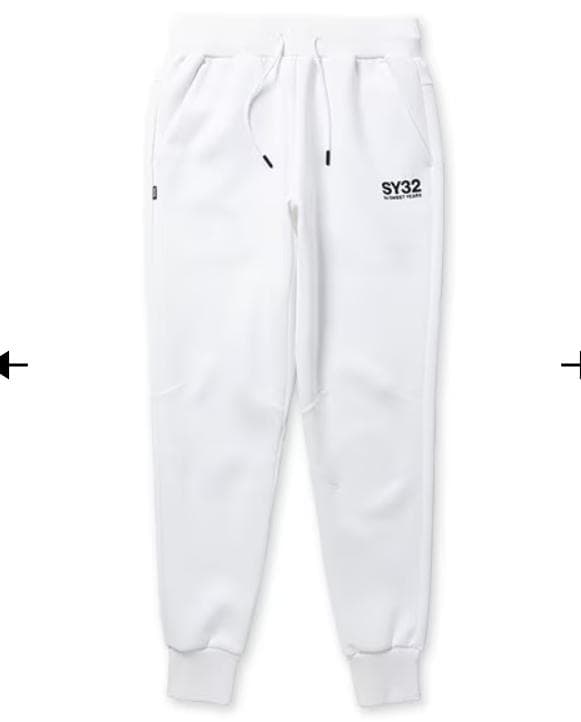 SY32 セットアップ 長袖 長ズボン Lサイズ ホワイト 新品未使用タグ付き