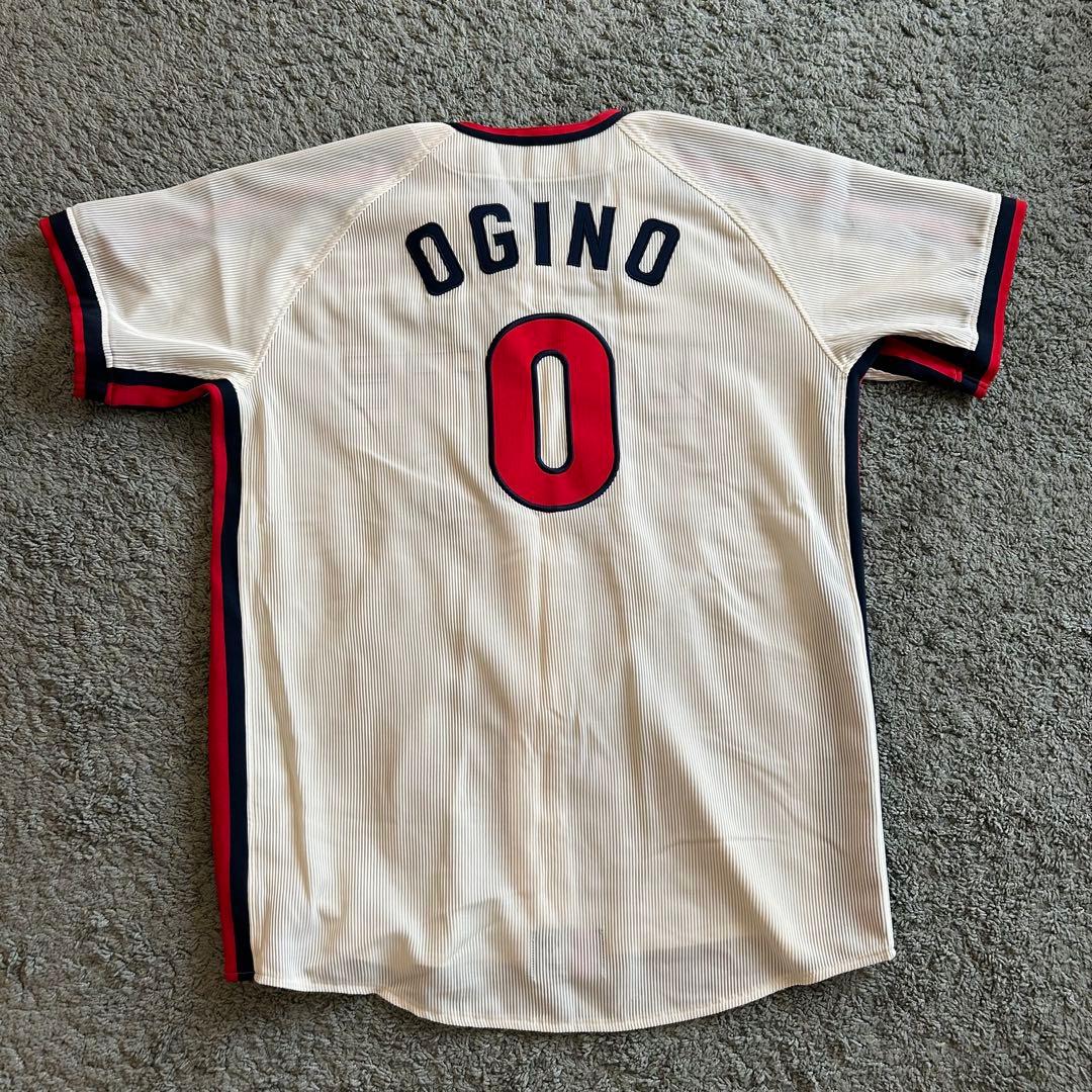 【美品】ロッテ オリオンズ 限定 復刻ユニフォーム ホーム #0 荻野 NPB