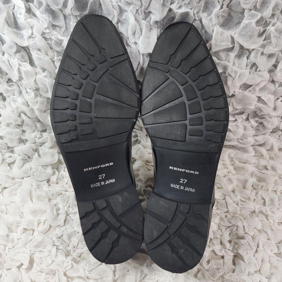 ぬくケンフォード KB48 ストレートチップ レザー ビジネス シューズ