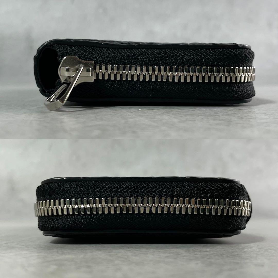 極美品✨イッチ 折り財布 クロコ ミドルウォレット 小銭入れ ITTI