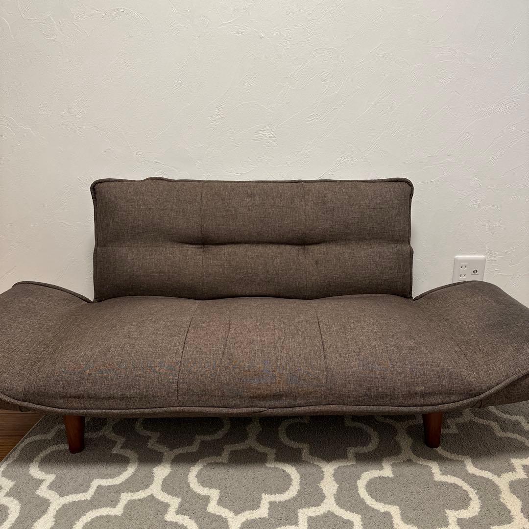 ダリアンブラウン ソファベッド