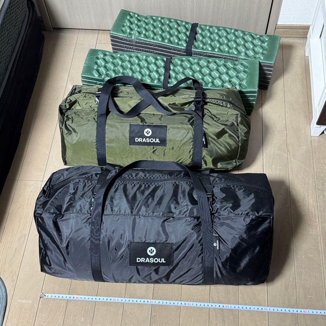 Drasoulテント　カンガルーテントセット　おまけ付き