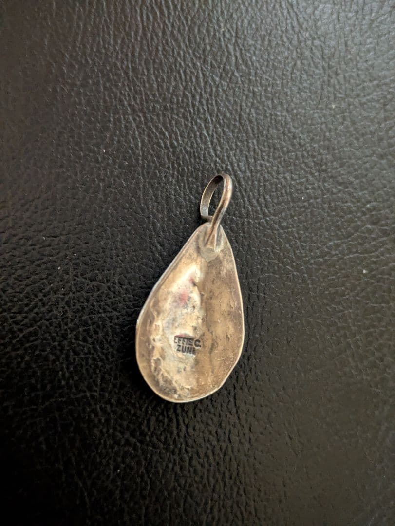 希少　幻のホワイトバッファローターコイズ 　ネイティブアメリカンジュエリー