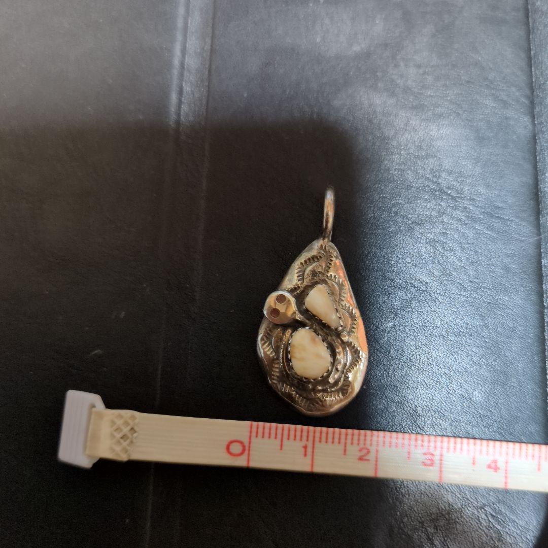 希少　幻のホワイトバッファローターコイズ 　ネイティブアメリカンジュエリー