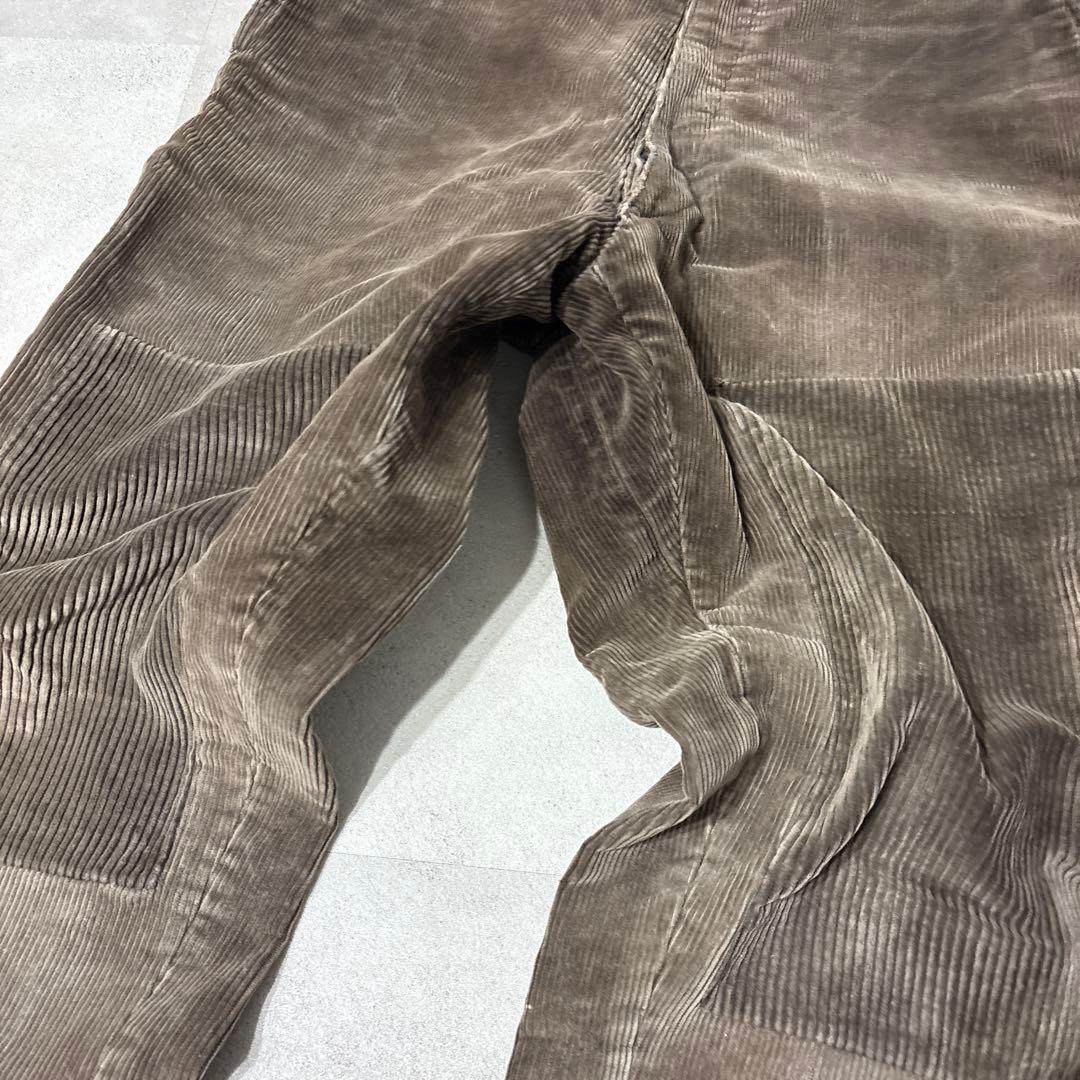 30s 40s vintage フレンチコーデュロイパンツ 太畝 針シンチバック
