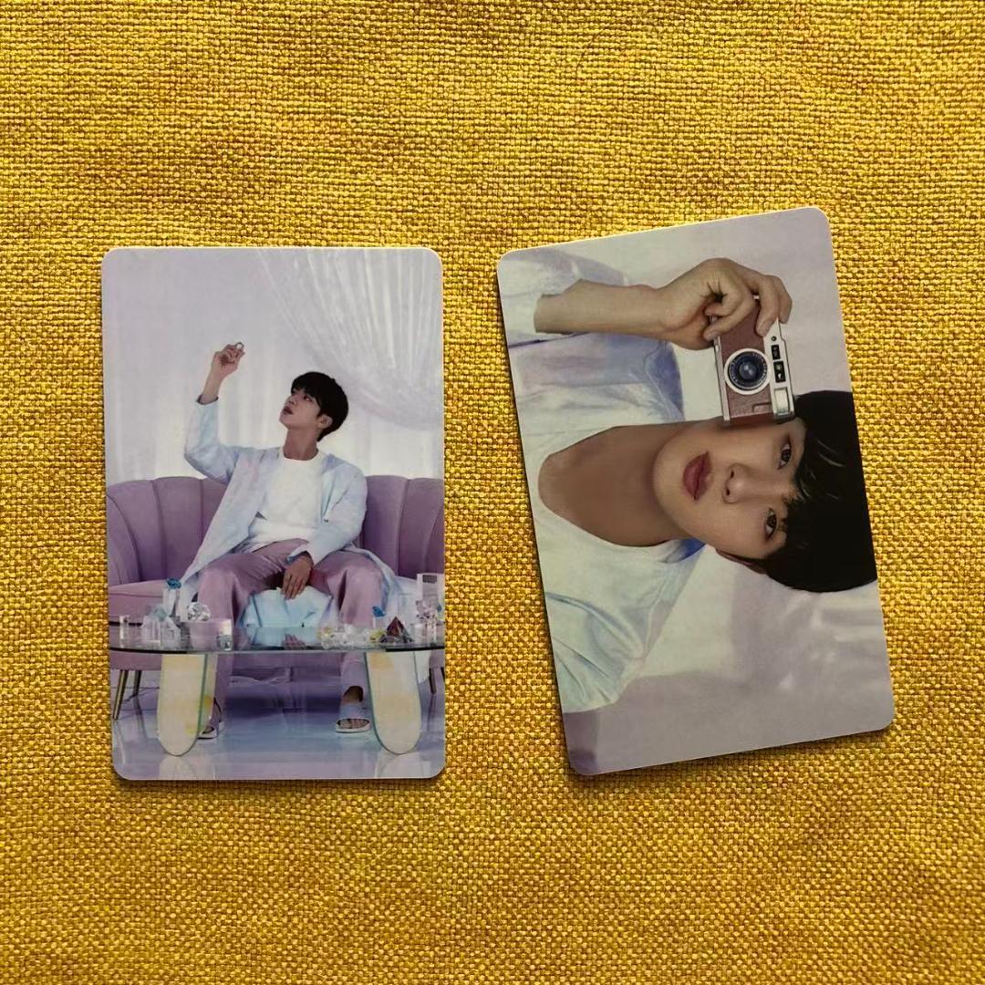 BTS BE Deluxe 韓国限定 未公開 ラキドロ ジン トレカ 2枚