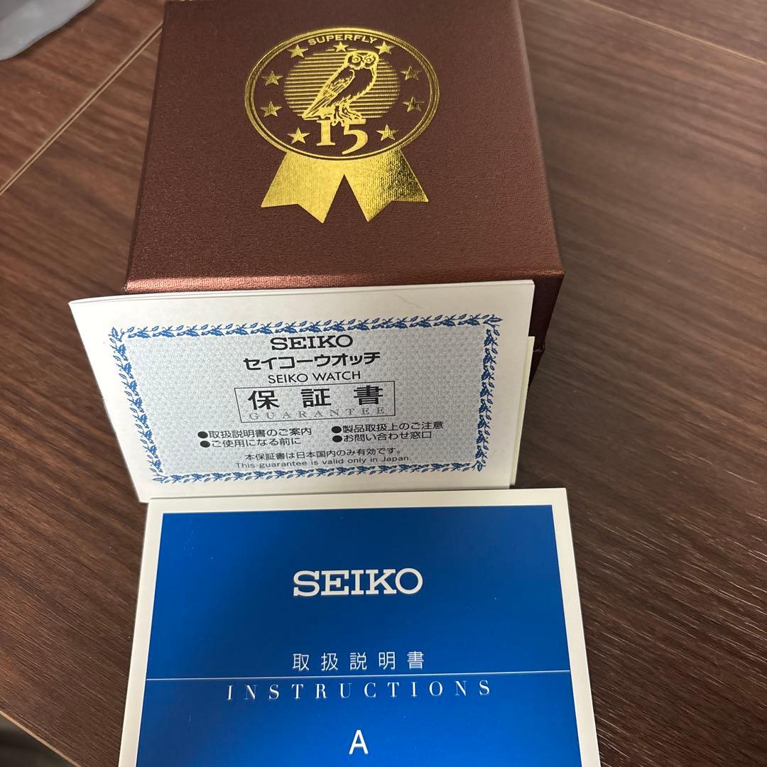 新品未使用Superfly15周年限定SEIKO レディース腕時計