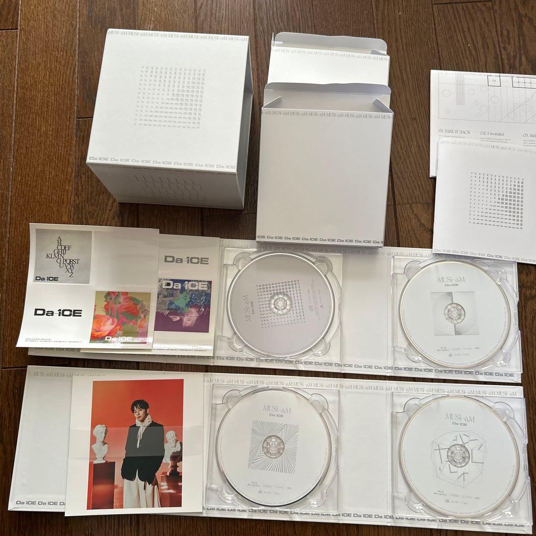 【Da-iCE 】MUSi-aM初回生産限定豪華盤　　　1CD+3Blu-ray