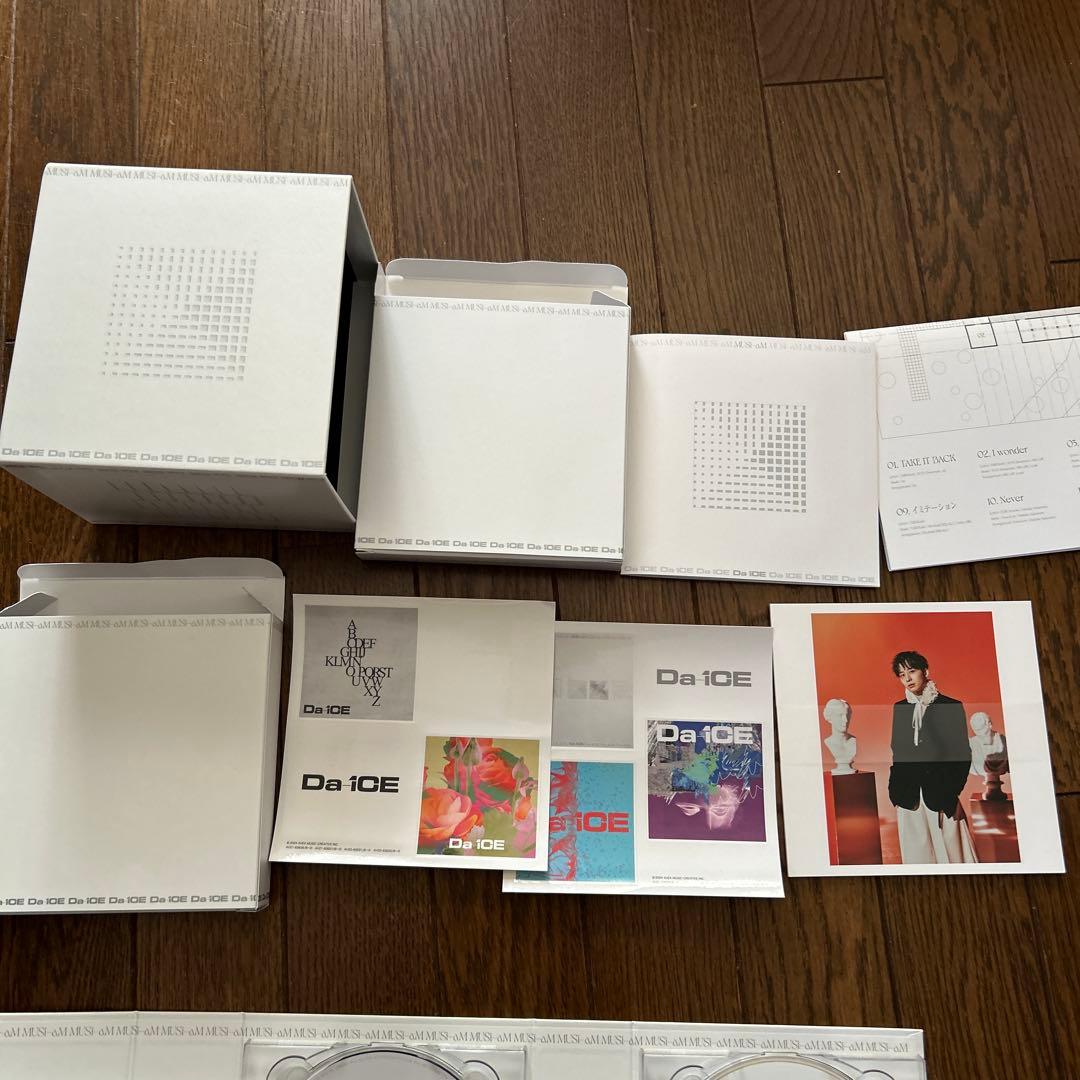 【Da-iCE 】MUSi-aM初回生産限定豪華盤　　　1CD+3Blu-ray