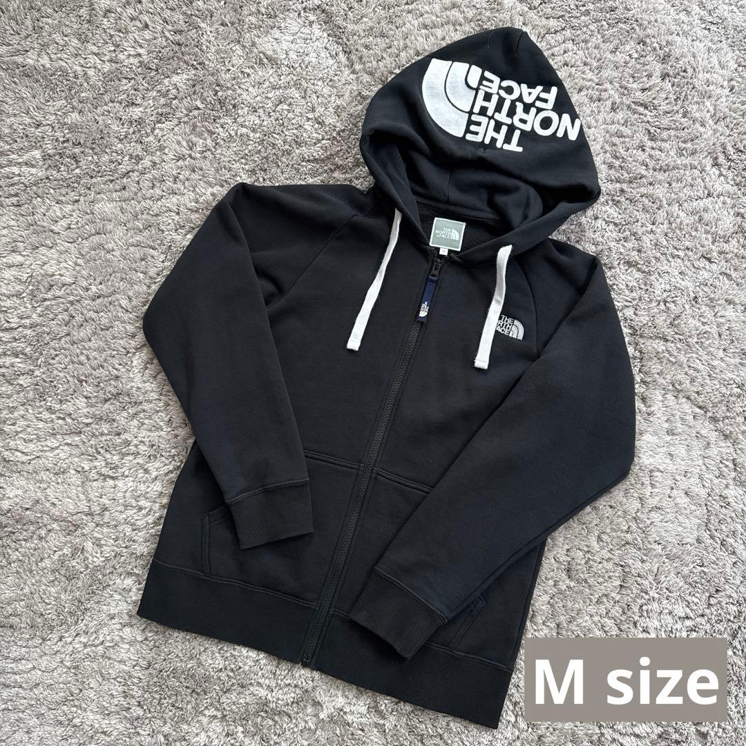 【超美品】THE NORTH FACE ジップアップパーカー フード M