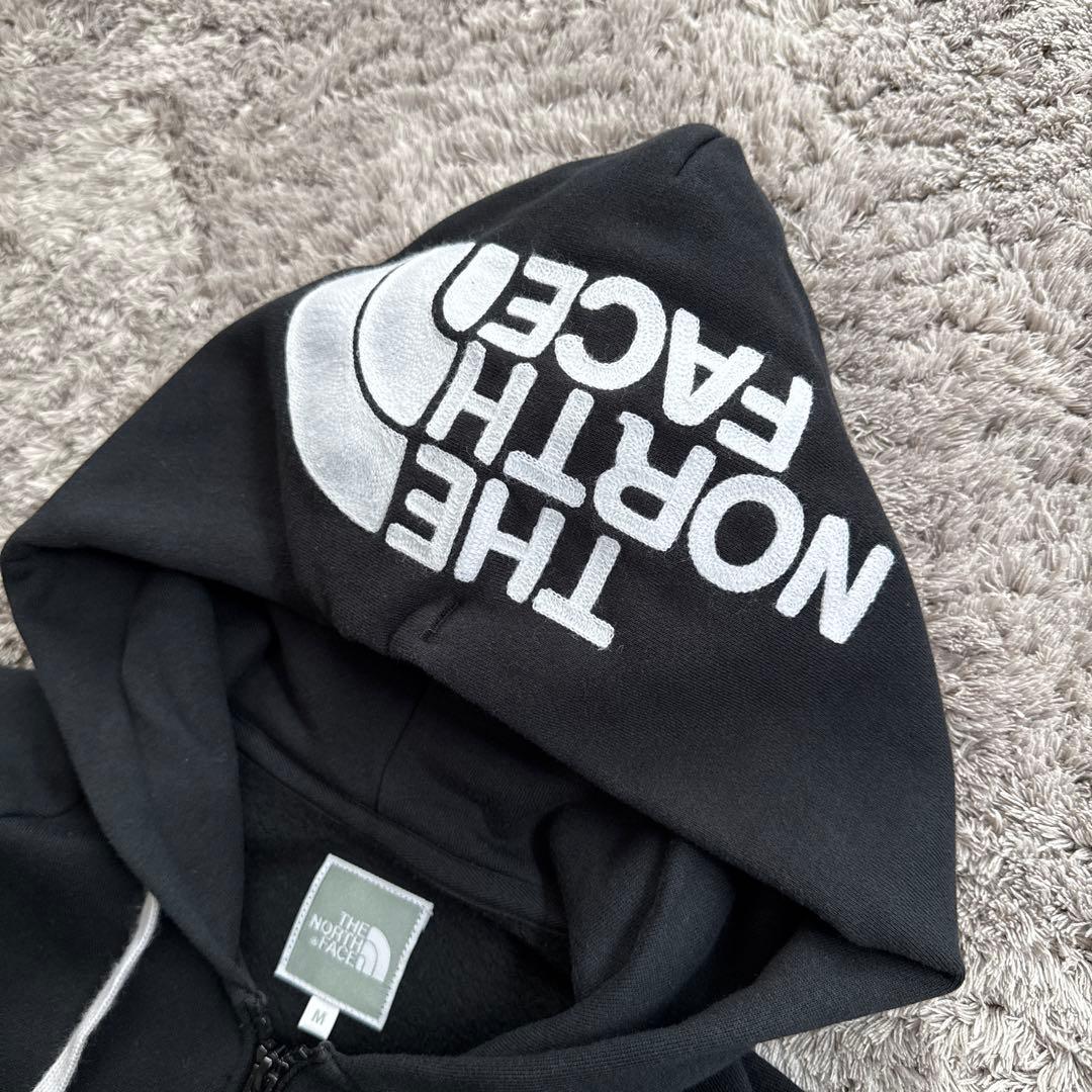 【超美品】THE NORTH FACE ジップアップパーカー フード M