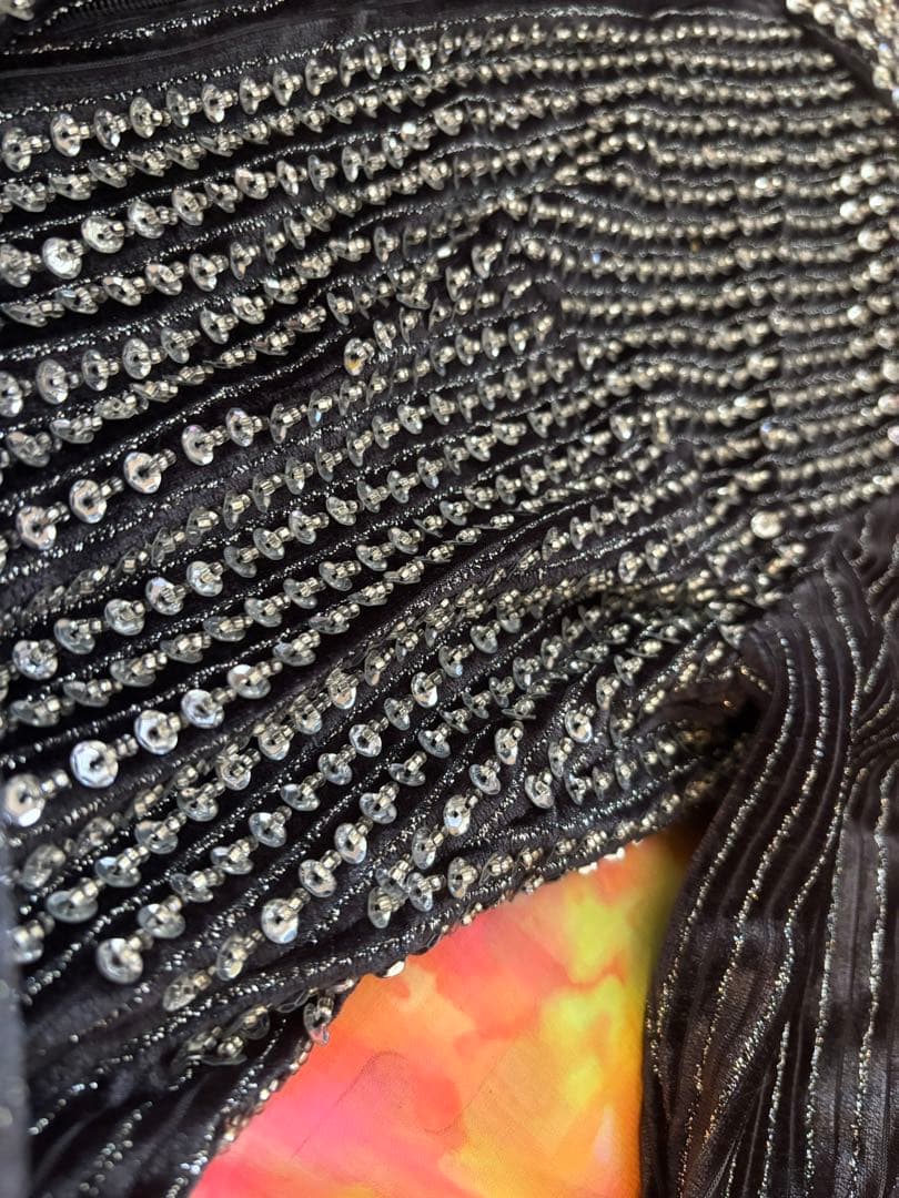 ダンス衣装　ベリーダンスetc ドレス　ワンピース　スパンコール(スリット有り)