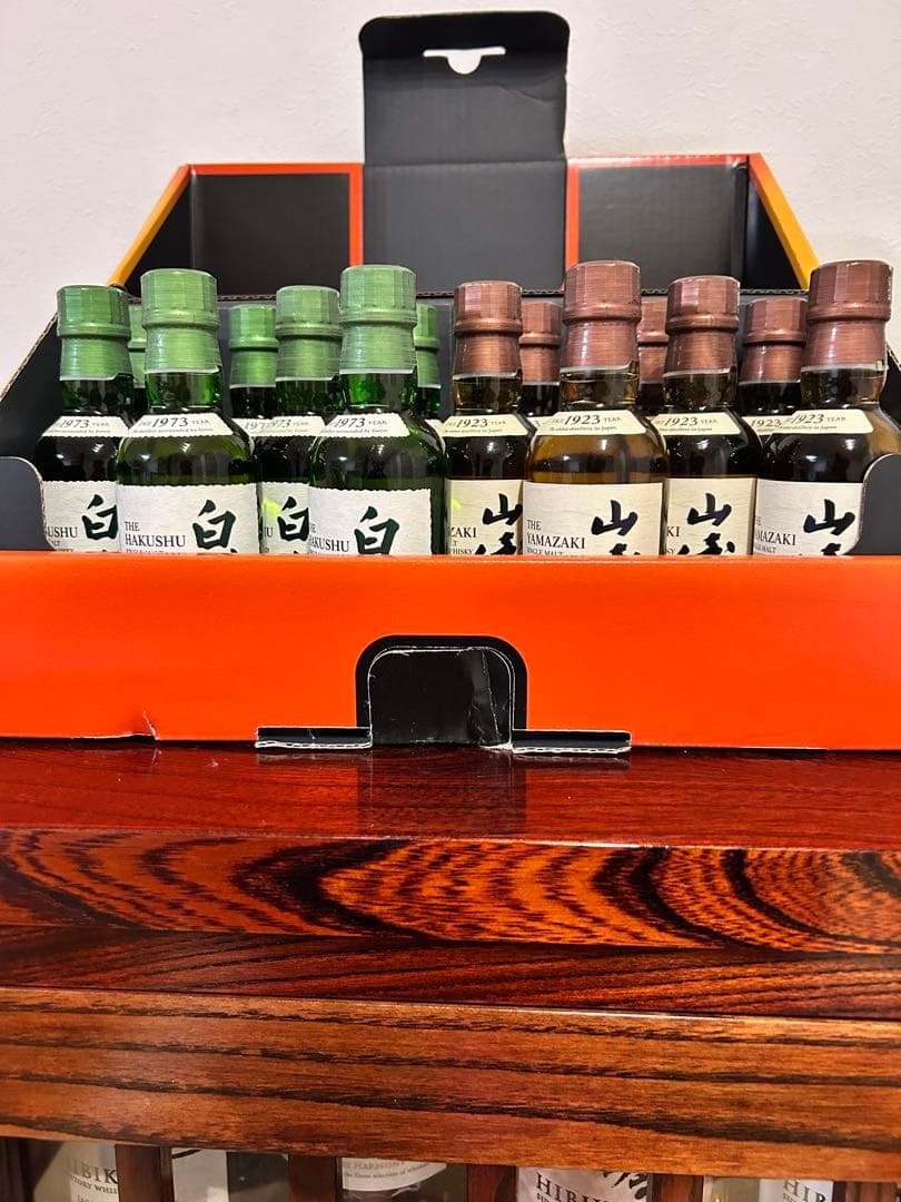 14本セット　山崎、白州180ml各7本