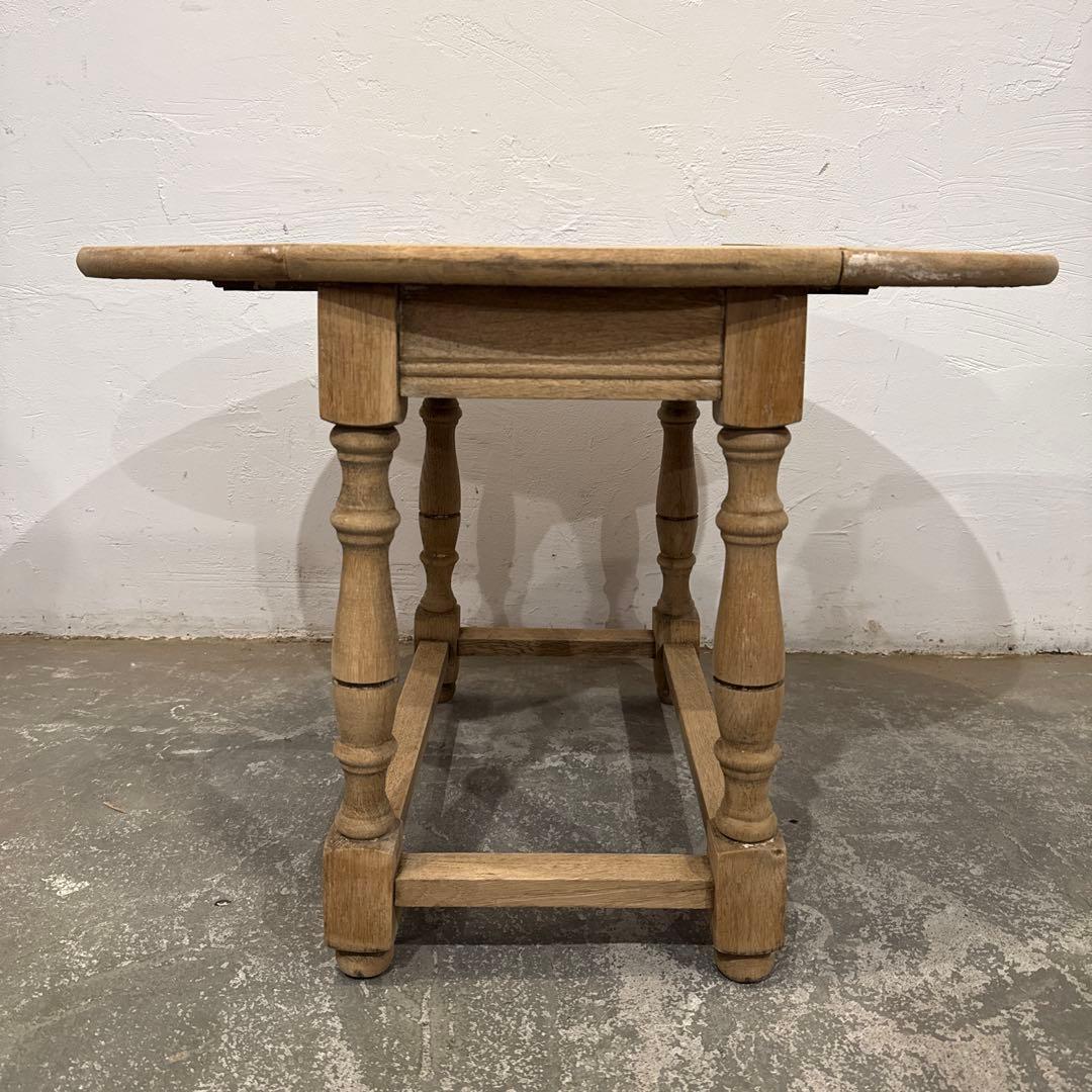 nozドロップリーフテーブル　　サイドテーブル　剥離